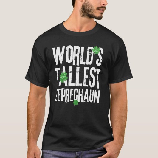 Leprechaun Funny St Patricks T-Shirt (Vorderseite)