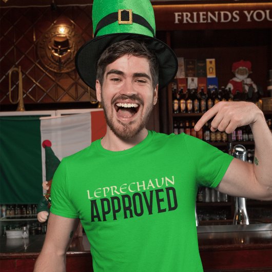 Leprechaun Genehmigtes Shirt
