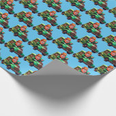 Leprechaun Geschenkpapier (Ecke)