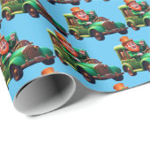 Leprechaun Geschenkpapier (Rolleneckpunkt)