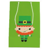 Leprechaun Geschenktasche Mittlere Geschenktüte (Rückseite)