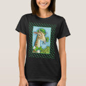 LEPRECHAUN GIRAFFE FARBEN ST. PATRICK'S DAY NIEDLI T-Shirt (Vorderseite)