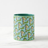 LEPRECHAUN GIRAFFE, FARBIG ST. PATRICK'S DAY TASSE (Zentrum)