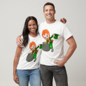 Leprechaun Girl Mens T - Shirt (Unisex)