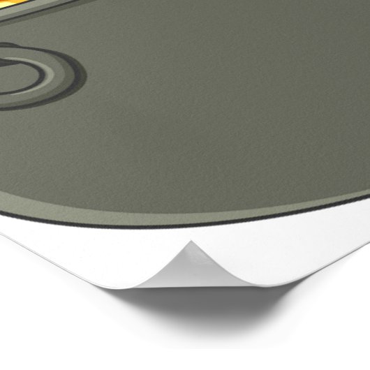 Leprechaun Girl Poster (Ecke)