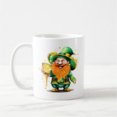 Leprechaun-Gnome-Tasse mit mystischem Elf Kaffeetasse (Links)