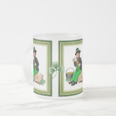 Leprechaun Gold Mattglastasse (Vorderseite Links)