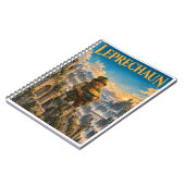 Leprechaun, Gothic Fantasy Monster Notizblock (Linke Seite)