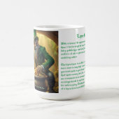 Leprechaun Greeting Kaffeetasse (Mittel)