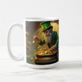 Leprechaun Greeting Kaffeetasse (Links)
