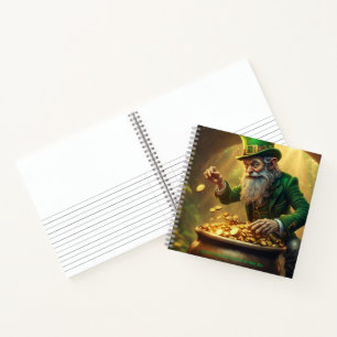 Leprechaun Hardcover Notizblock