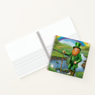 Leprechaun Hardcover Notizblock