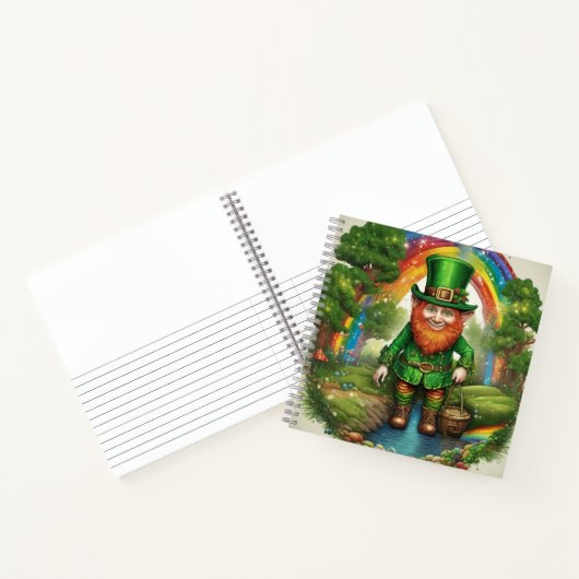 Leprechaun Hardcover Notizblock (Innenseite)