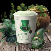 Leprechaun Hat Happy St. Paddy's ID636 Pappbecher