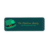 Leprechaun Hat St Patricks Day Dark Green (Vorne)