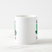Leprechaun Hat Viel Glück St Patricks Day Kaffeetasse (Mittel)