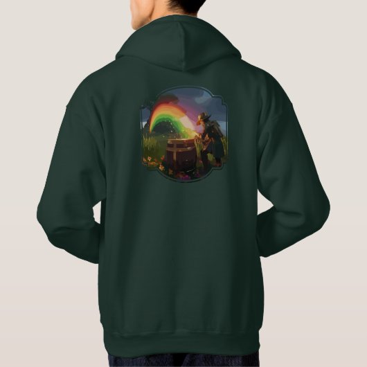 Leprechaun Hideaway Hoodie (Rückseite)