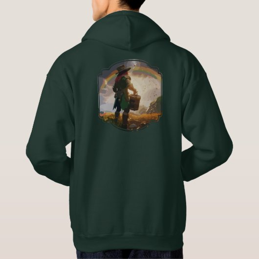 Leprechaun Hideaway Hoodie (Rückseite)