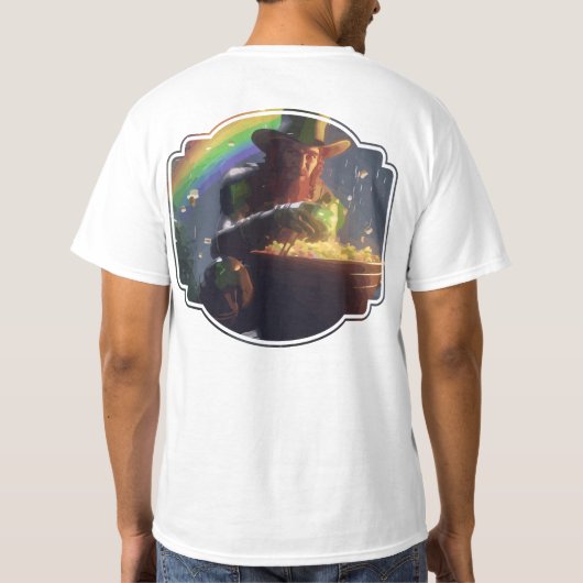 Leprechaun Hideaway T-Shirt (Rückseite)