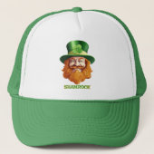 Leprechaun Hideaway Truckerkappe (Vorderseite)