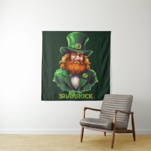 Leprechaun Hideaway Wandteppich