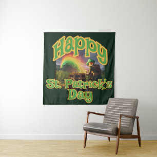 Leprechaun Hideaway Wandteppich