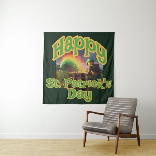 Leprechaun Hideaway Wandteppich (Beispiel)