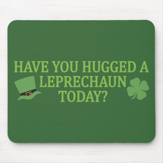 Leprechaun Hug mousepad (Vorne)