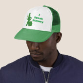 LEPRECHAUN I SPEAK BLARNEY hat Truckerkappe (Beispiel)