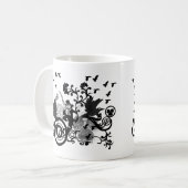 Leprechaun in Schwarz Kaffeetasse (Vorderseite Links)