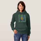 LEPRECHAUN IRISH SQUIRREL, ST. PATRICK'S DAY Lucky Hoodie (Vorne ganz)