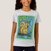 LEPRECHAUN IRISH SQUIRREL, ST. PATRICK'S DAY Lucky T-Shirt (Vorderseite)