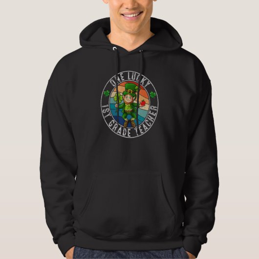 Leprechaun Irish St Pa Hoodie (Vorderseite)
