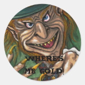 LEPRECHAUN Irish Sticker (Vorderseite)