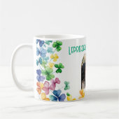 Leprechaun Juice Inside mit benutzerdefiniertem Fo Kaffeetasse (Links)