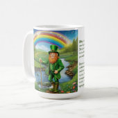 Leprechaun Kaffeetasse (Vorderseite Links)