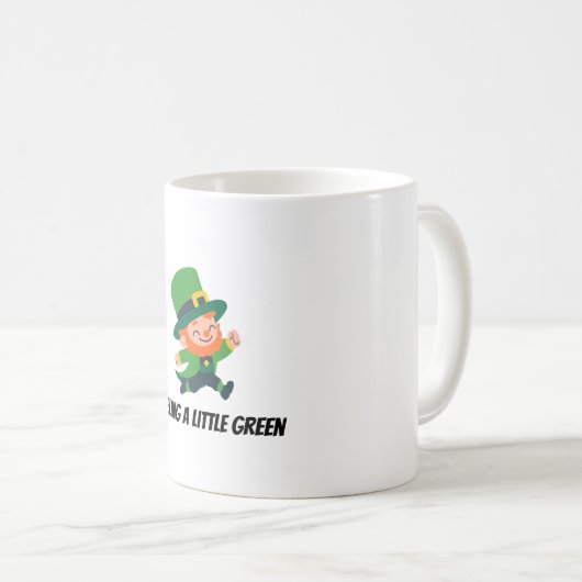 Leprechaun Kaffeetasse (VorderseiteRechts)