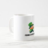 Leprechaun Kaffeetasse (Vorderseite Links)