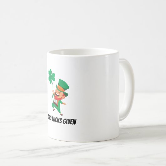 Leprechaun Kaffeetasse (VorderseiteRechts)