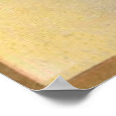 Leprechaun Kleeblatt Clay Pipe Harp von Erin Poster (Ecke)