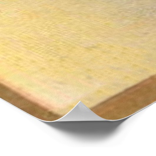 Leprechaun Kleeblatt Clay Pipe Harp von Erin Poster (Ecke)