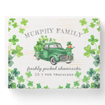 Leprechaun Kleeblatt Truck | Familienname