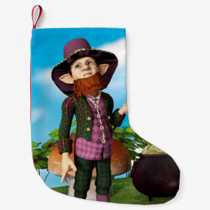 Leprechaun Kleiner Weihnachtsstrumpf