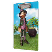 Leprechaun Klemmbrett (Links)