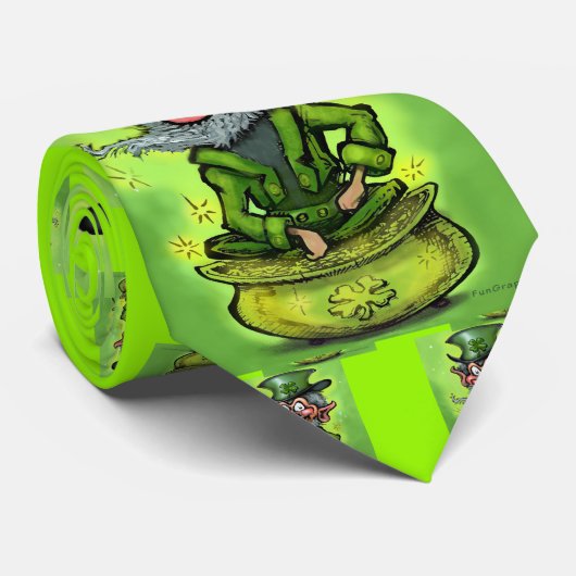 Leprechaun Krawatte (Gerollt)
