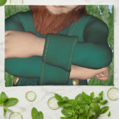 Leprechaun Küchentuch (Gefaltet)