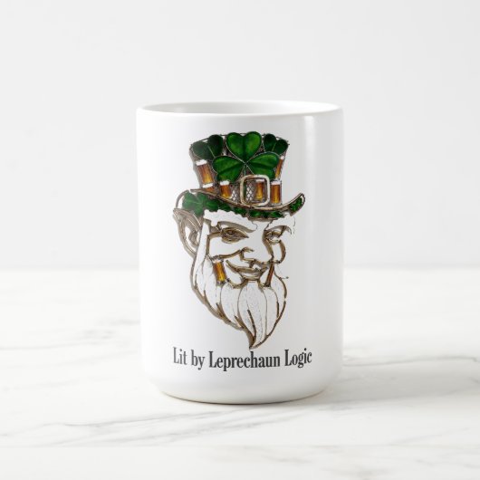 Leprechaun Lantern Mischief T-Shirt  Kaffeetasse (Mittel)