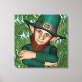 Leprechaun Leinwanddruck (Vorderseite)