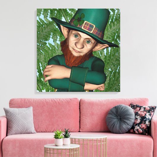 Leprechaun Leinwanddruck (Insitu (Wohnzimmer))