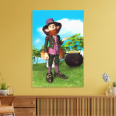 Leprechaun Leinwanddruck (Insitu (Wohnzimmer))
